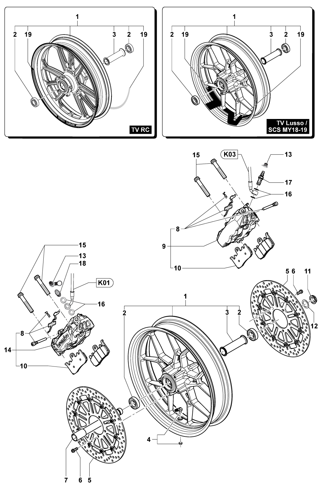 Front Wheel Assembly


