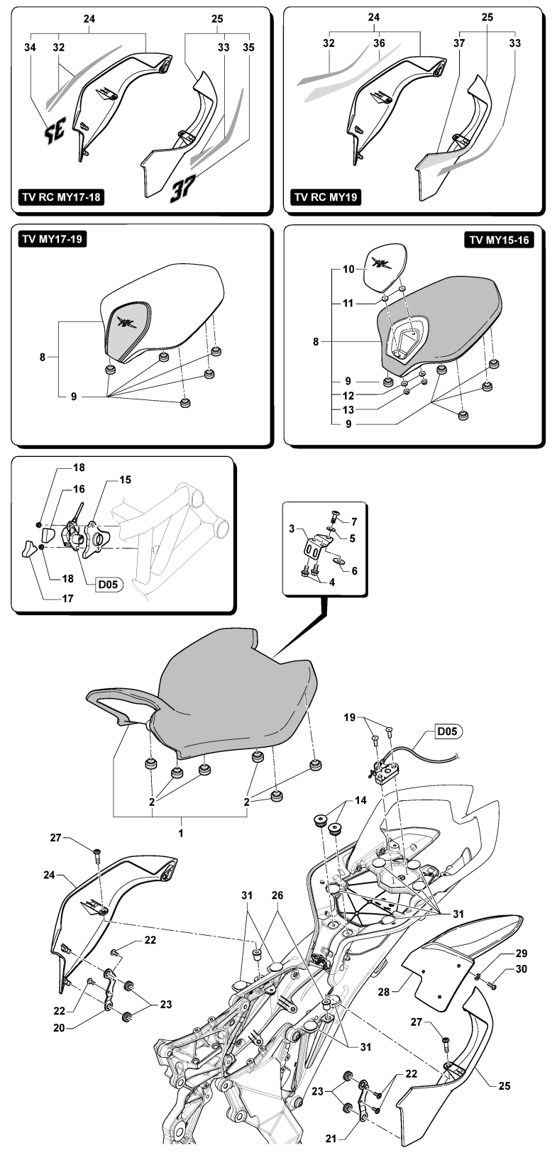 Rear Fairing Assembly


