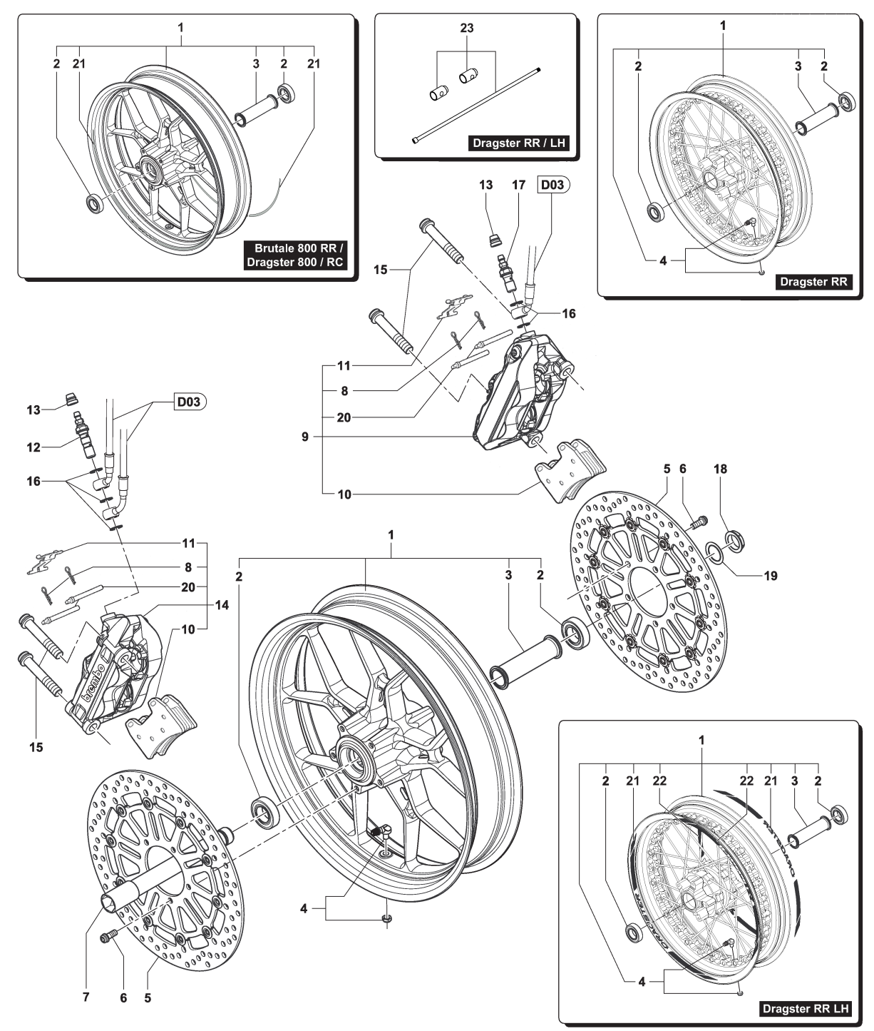 Front Wheel Assembly


