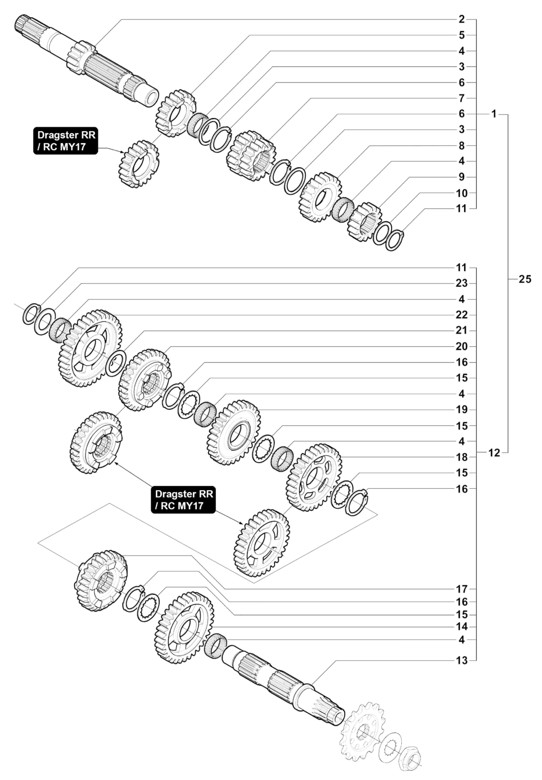 Change Gear Assembly


