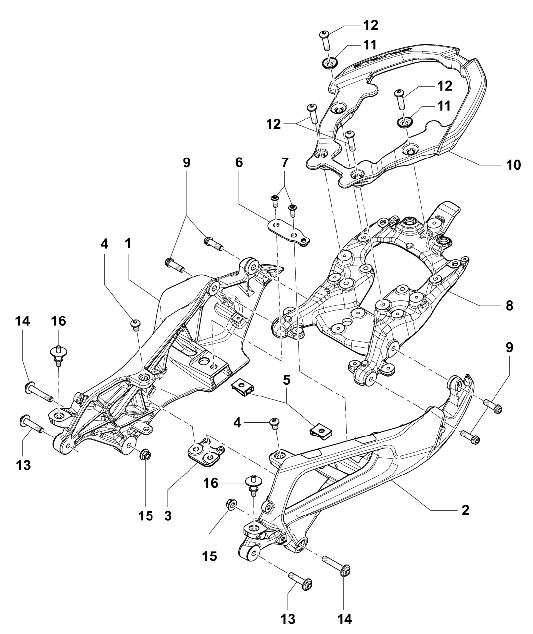 Rear Frame Assembly


