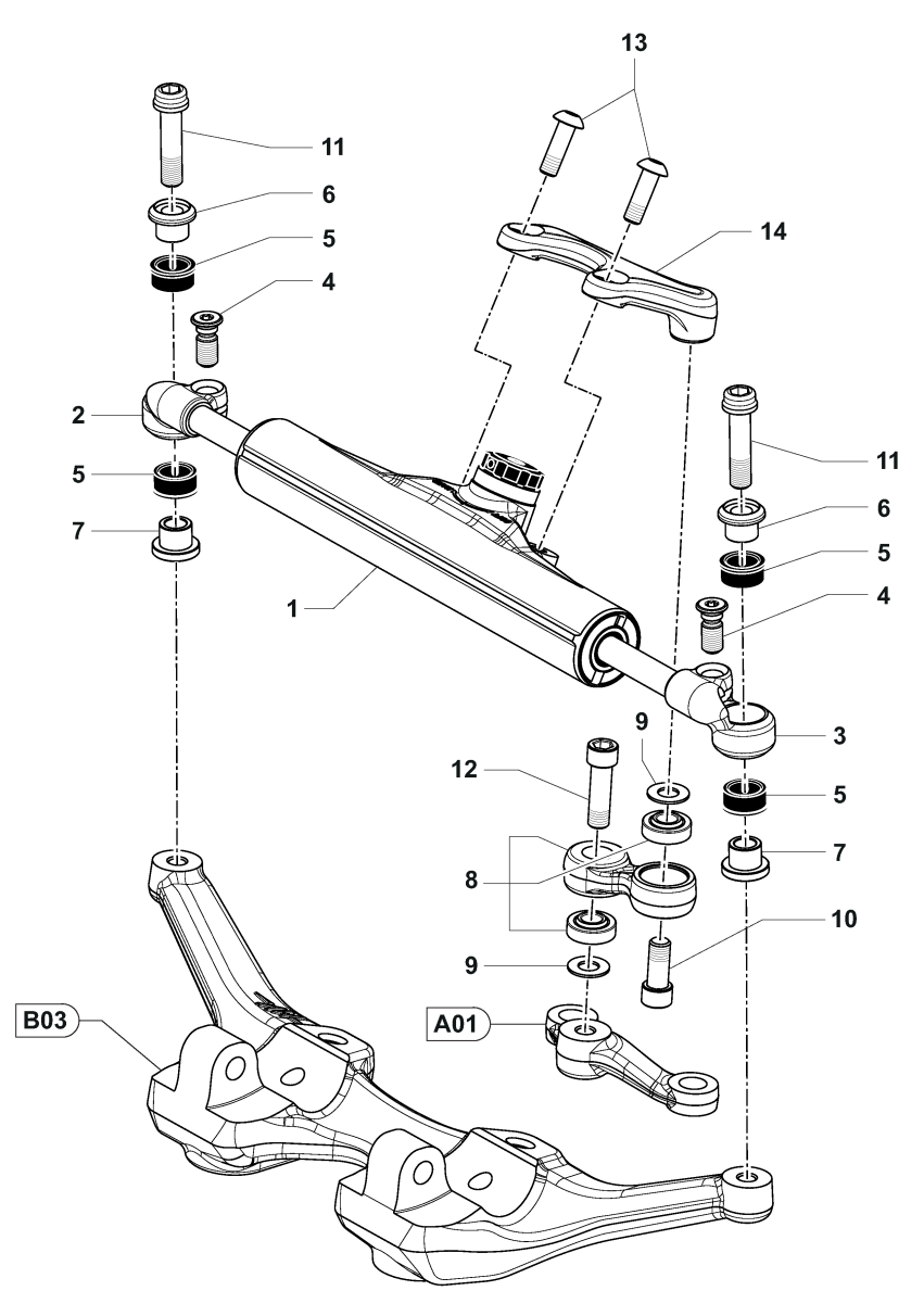 Steering Damper Brutale Rr


