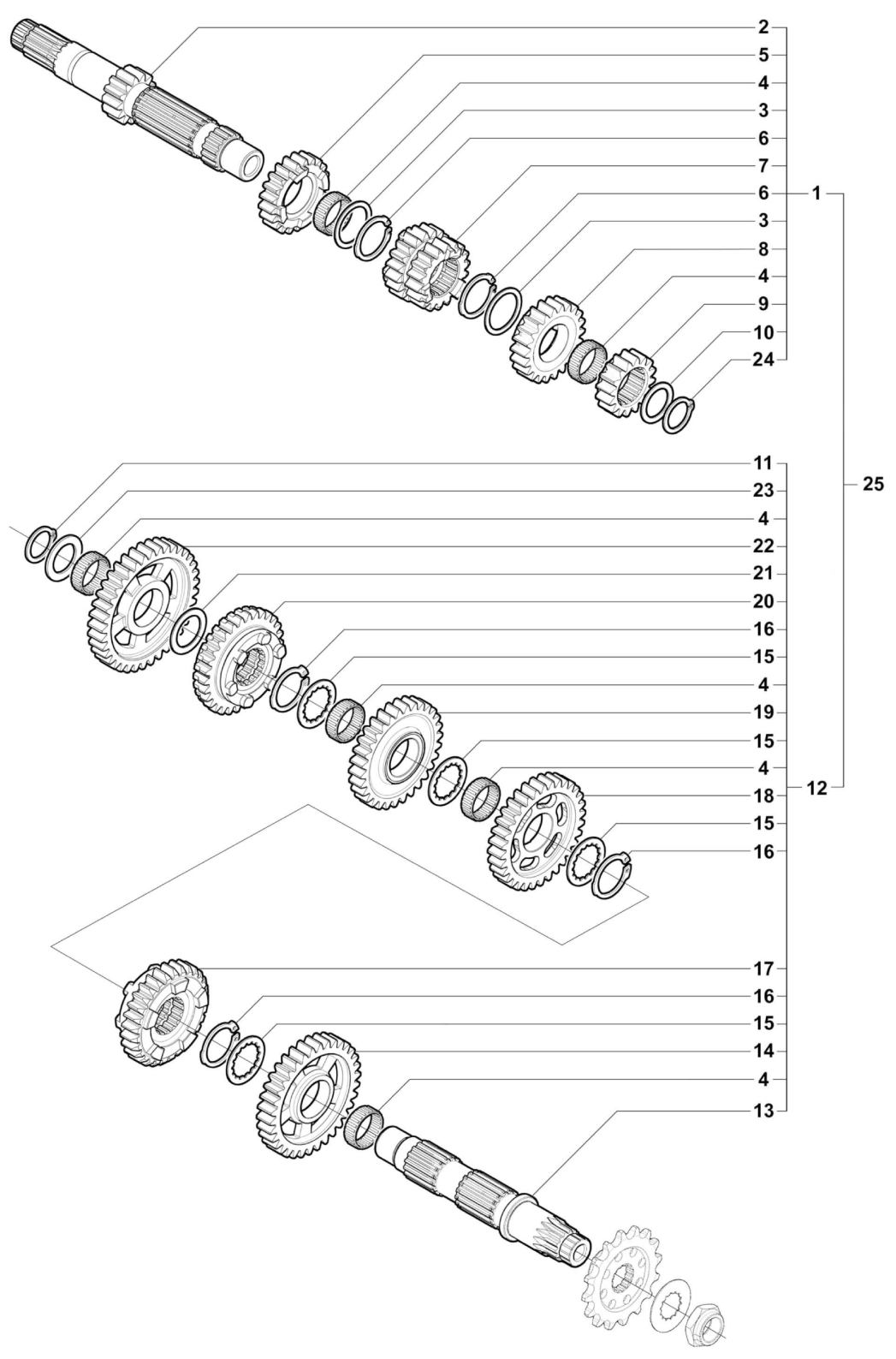 Change Gear Assembly


