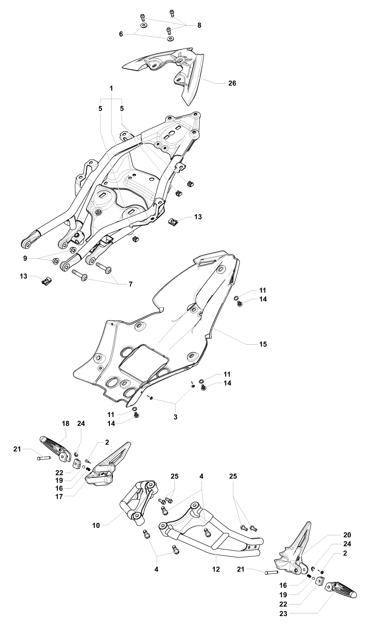 Rear Frame Assembly


