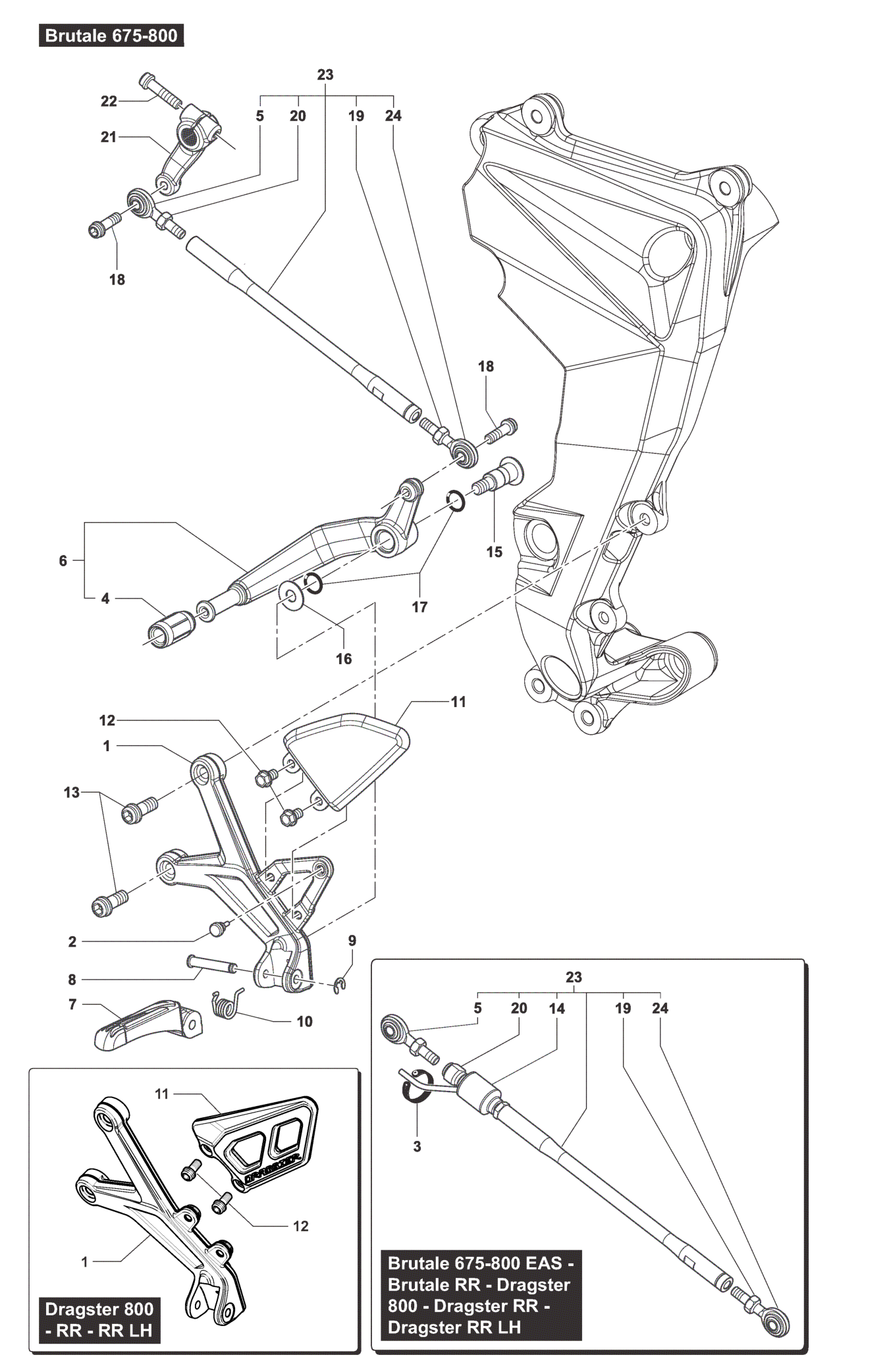 Footrest Assembly Left


