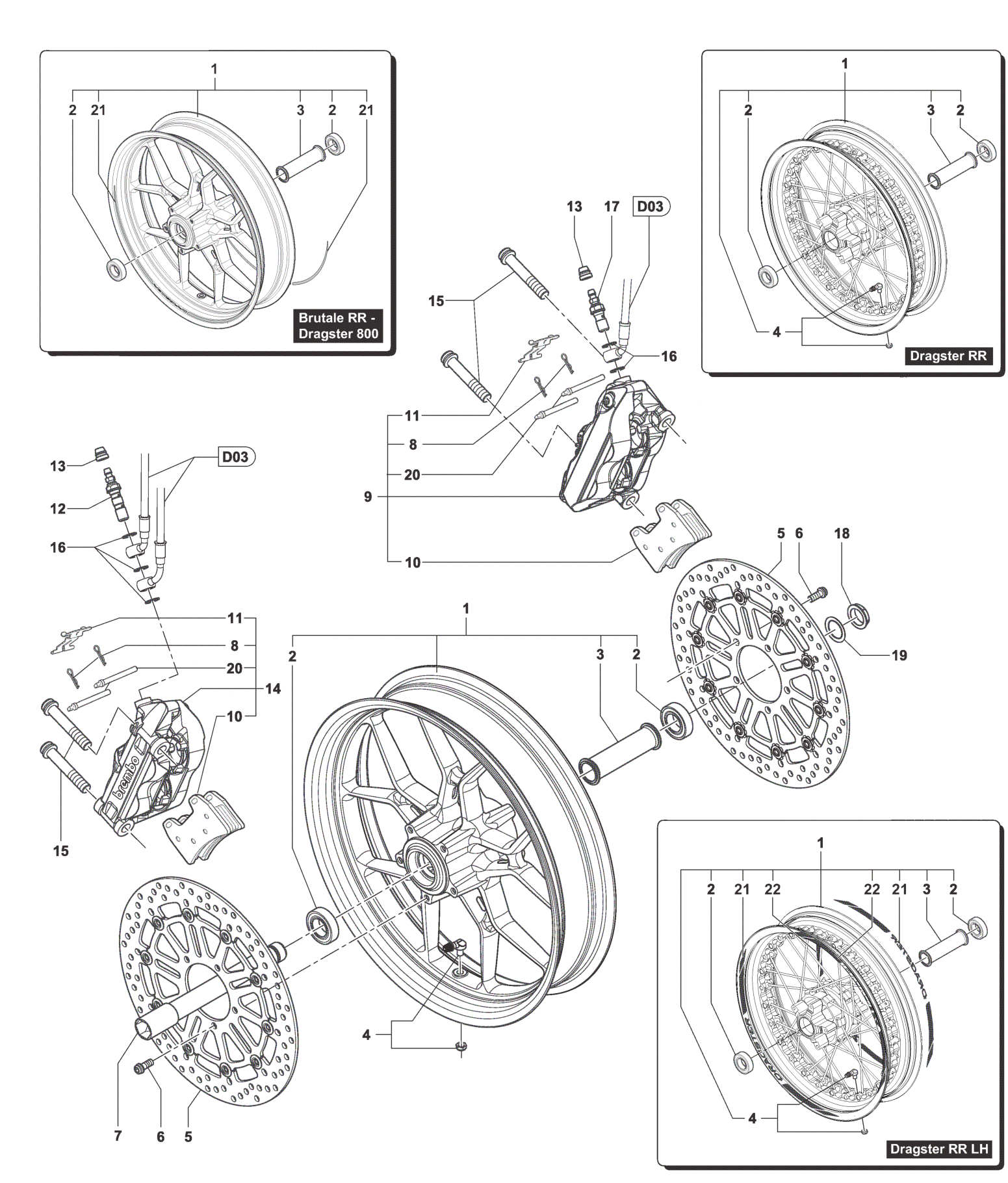 Front Wheel Assembly


