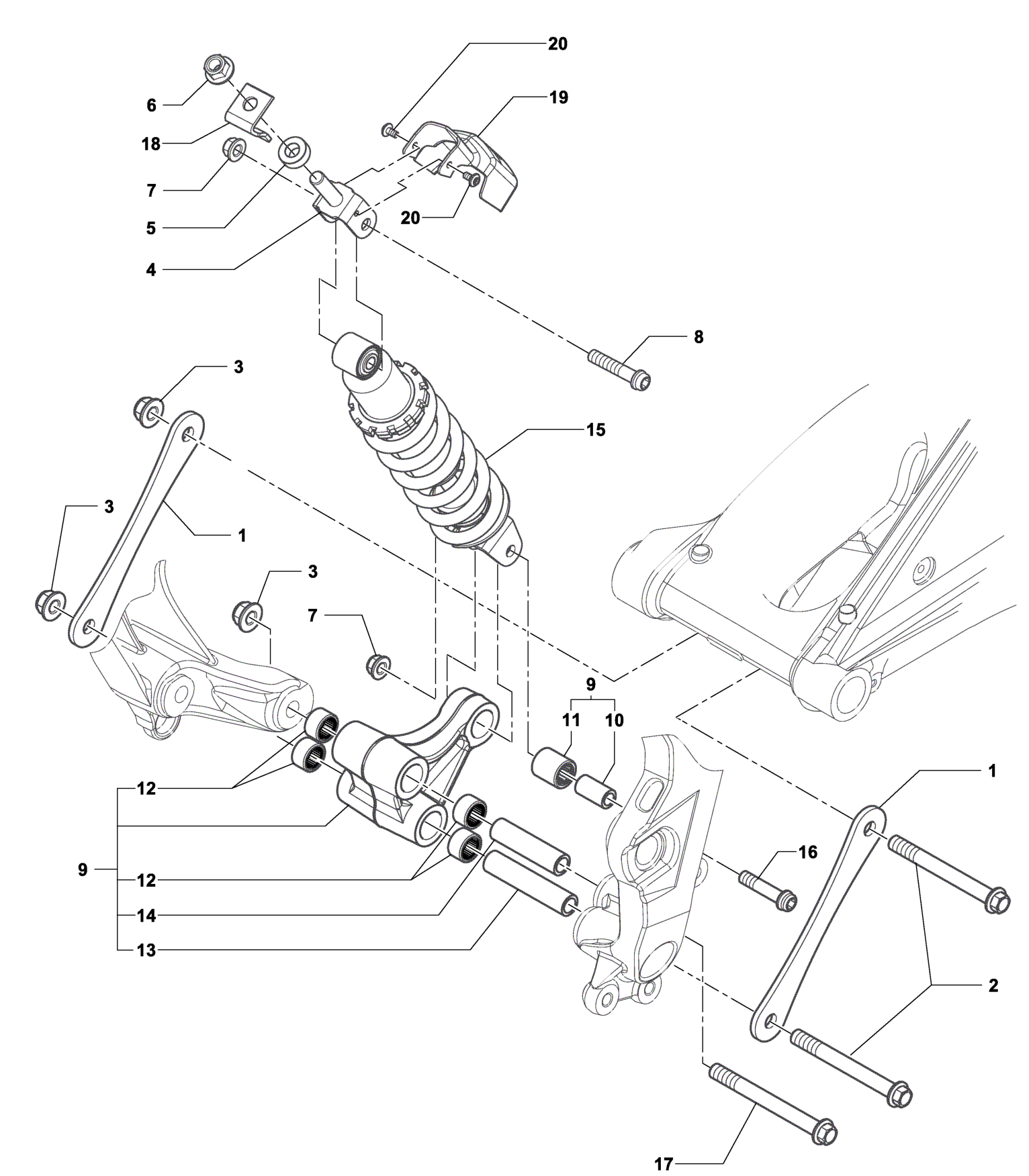 Rear Suspension Assembly


