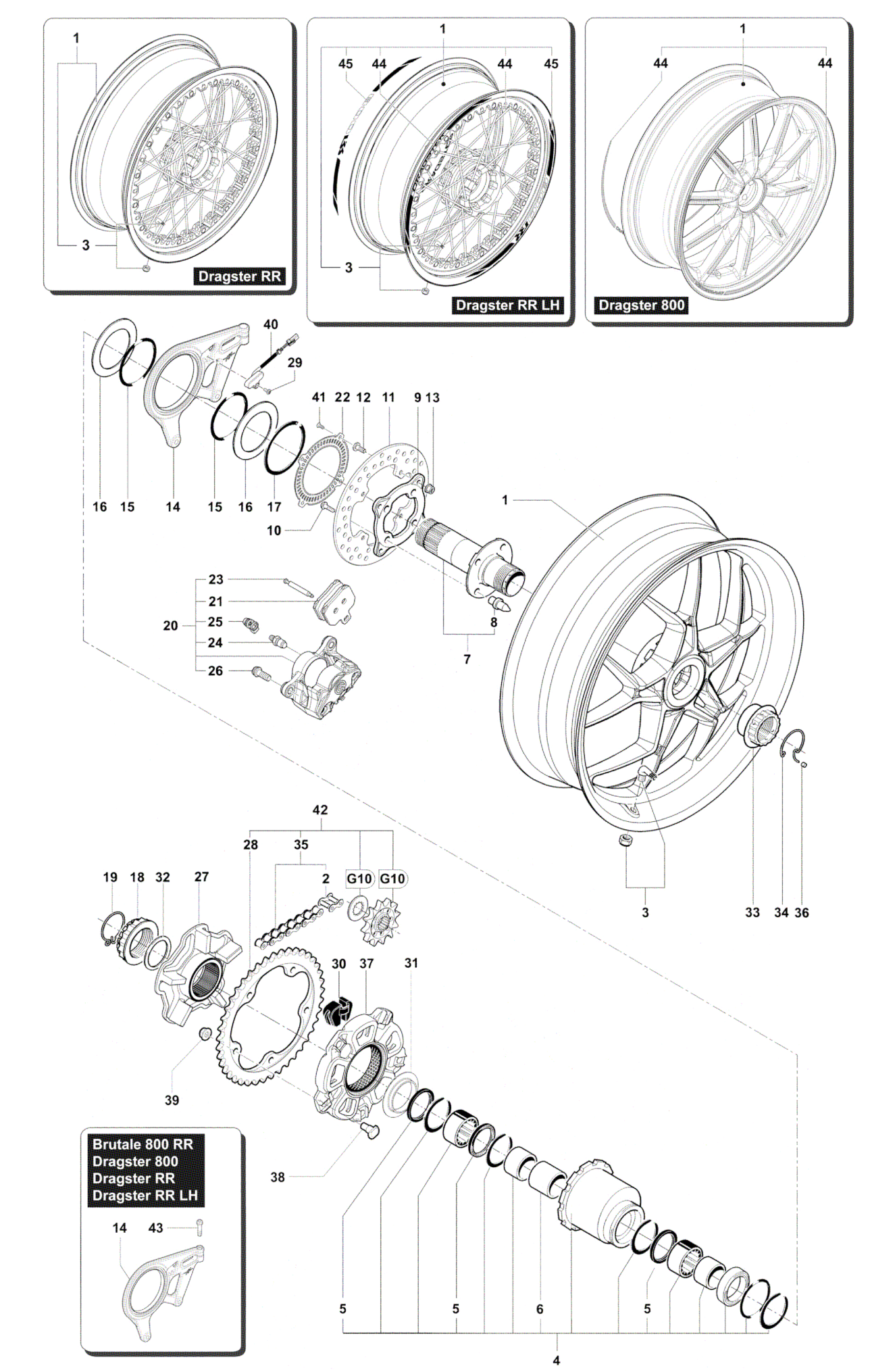 Rear Wheel Assembly


