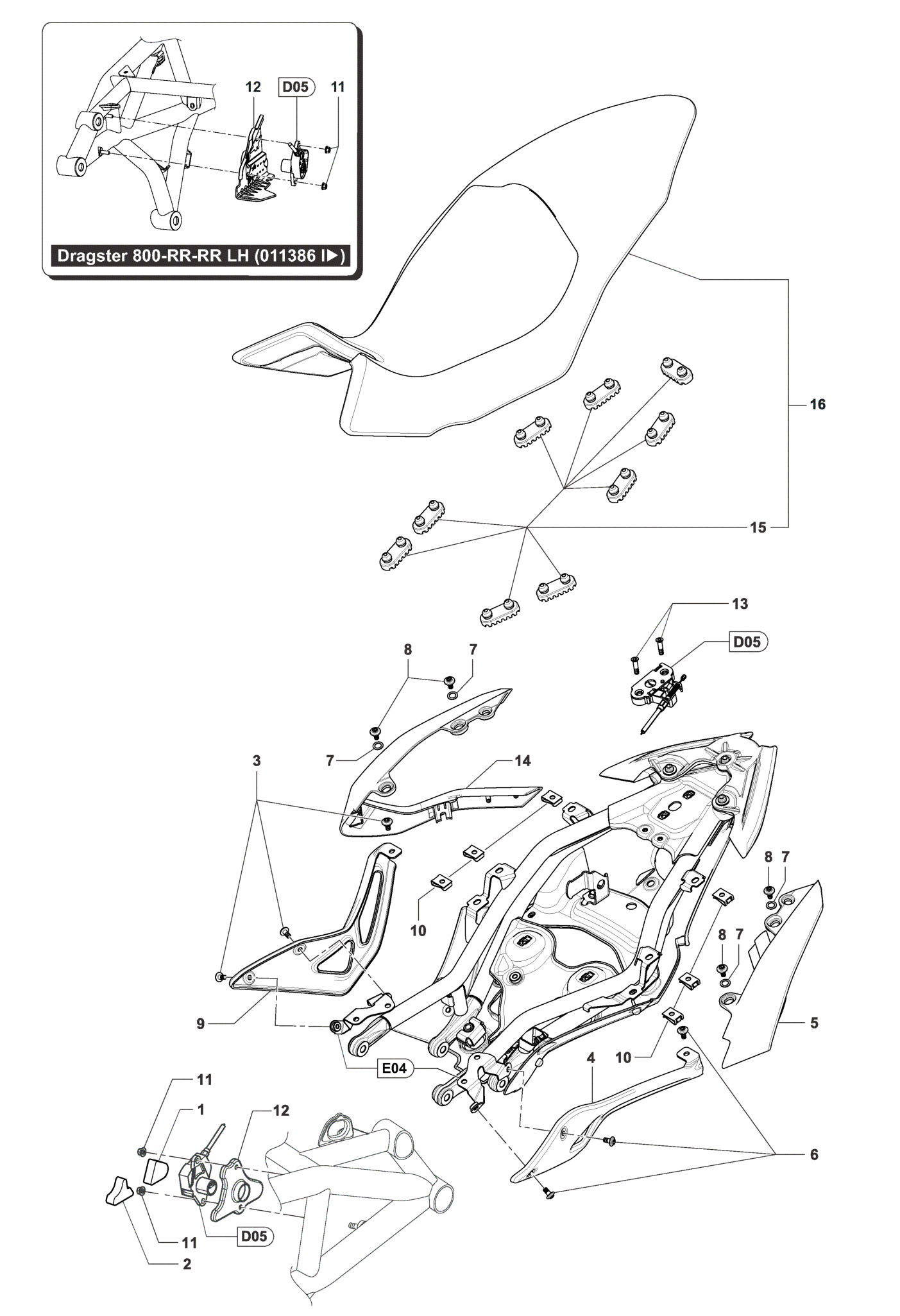 Rear Fairing Assembly


