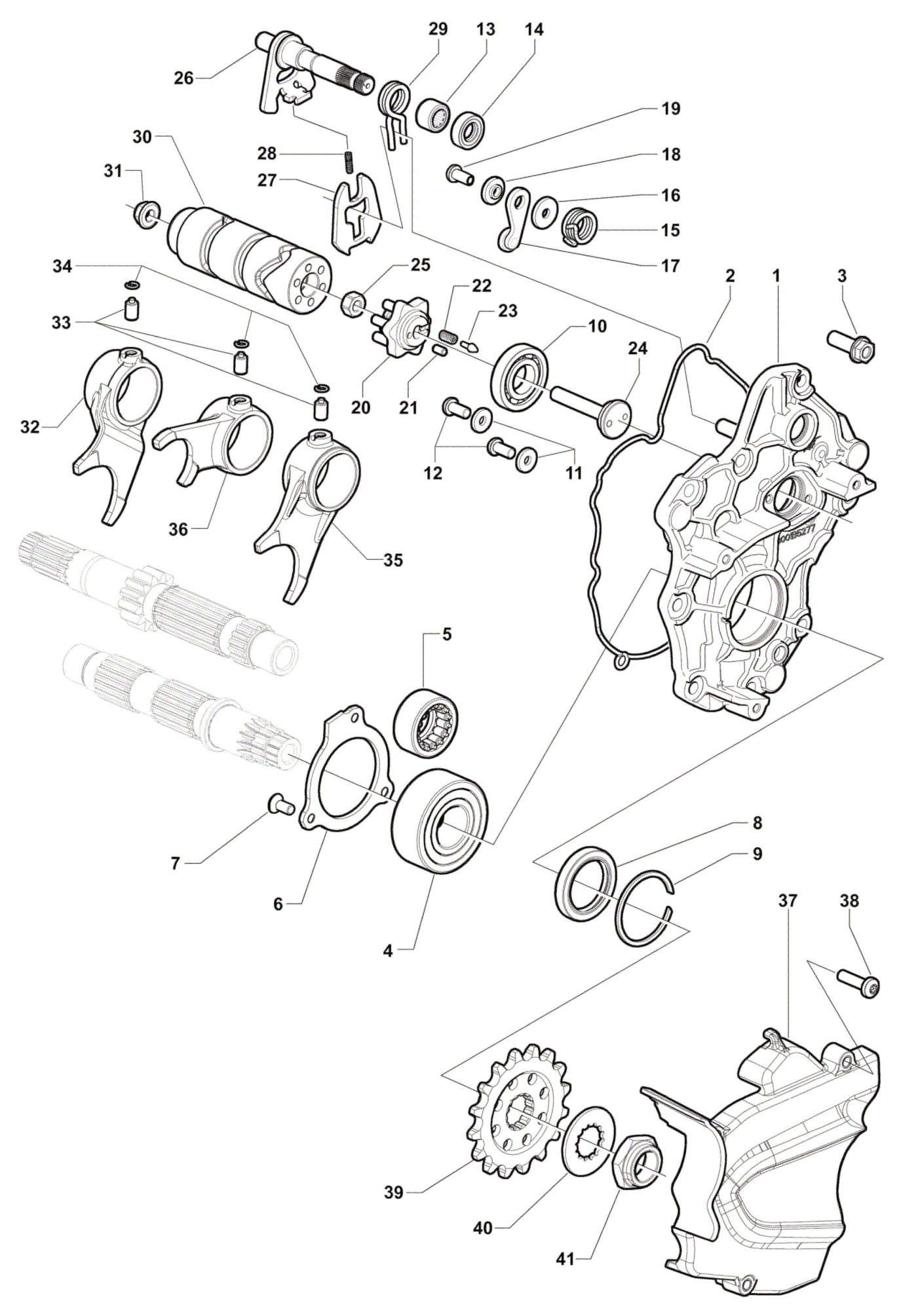 Gear Selector Assembly


