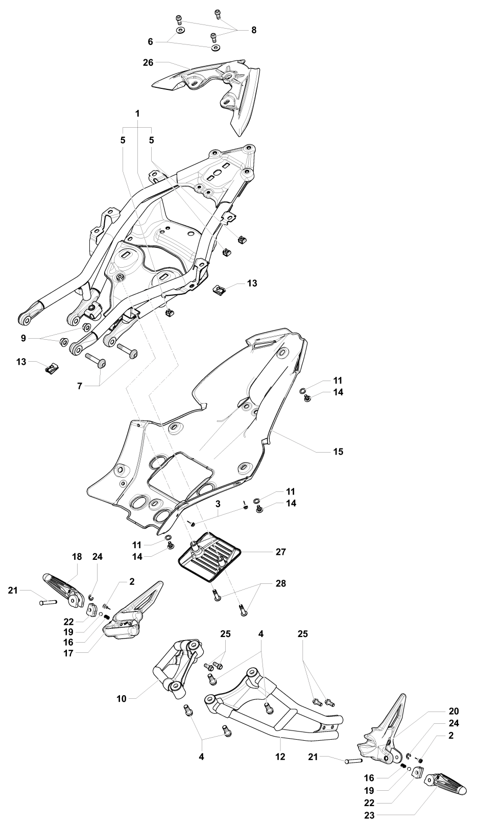 Rear Frame Assembly


