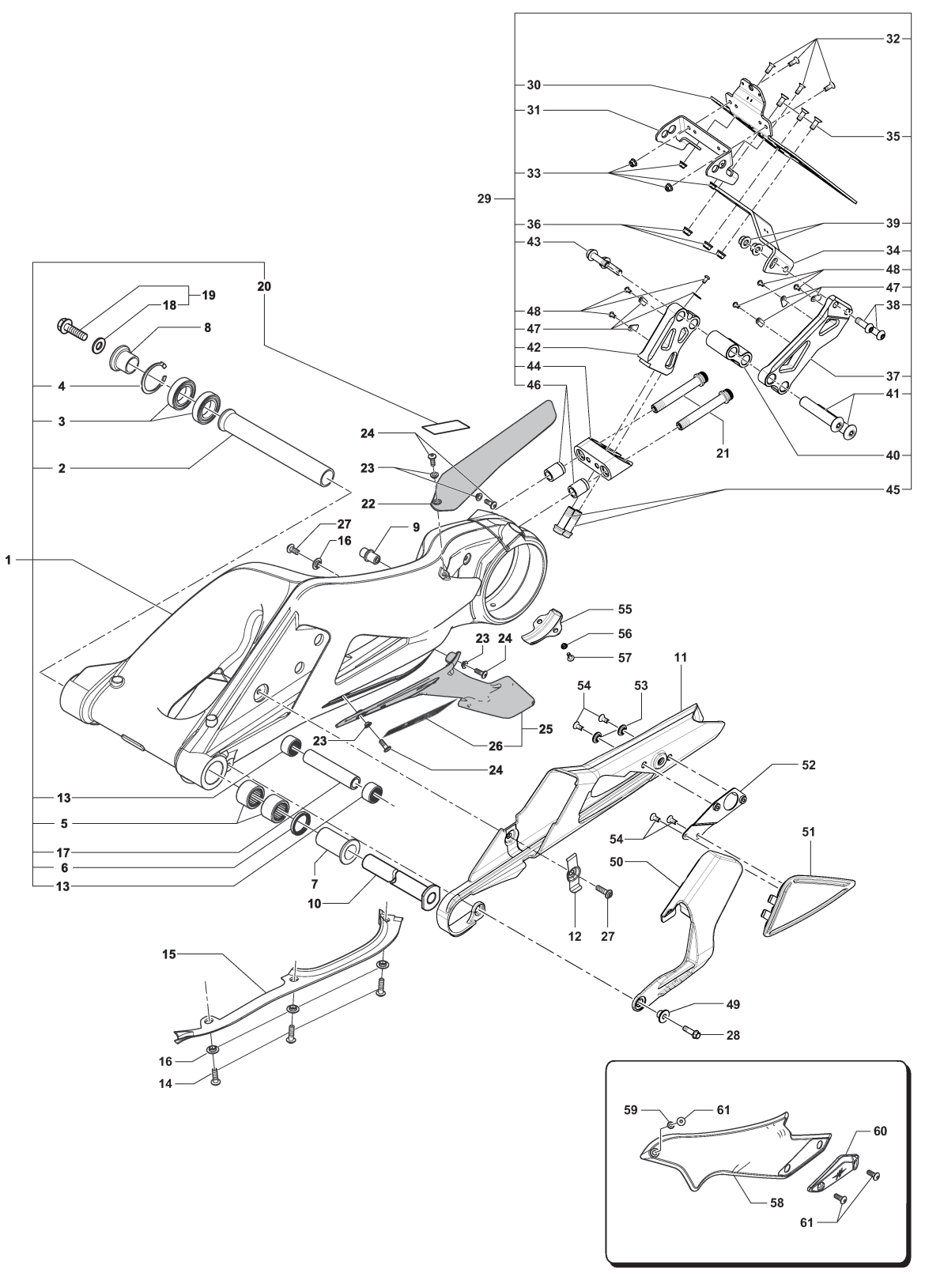 Swinging Arm Assembly


