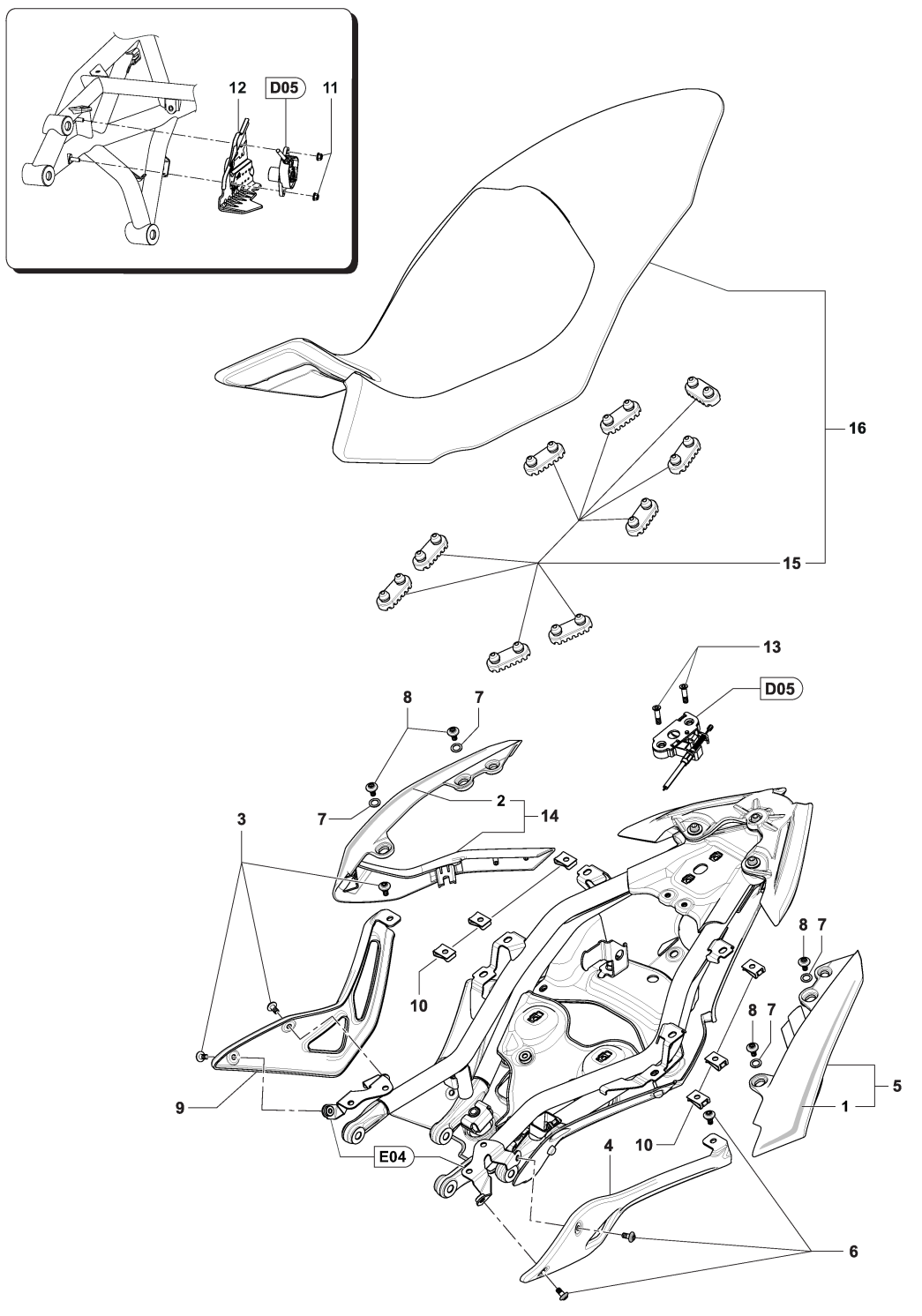 Rear Fairing Assembly


